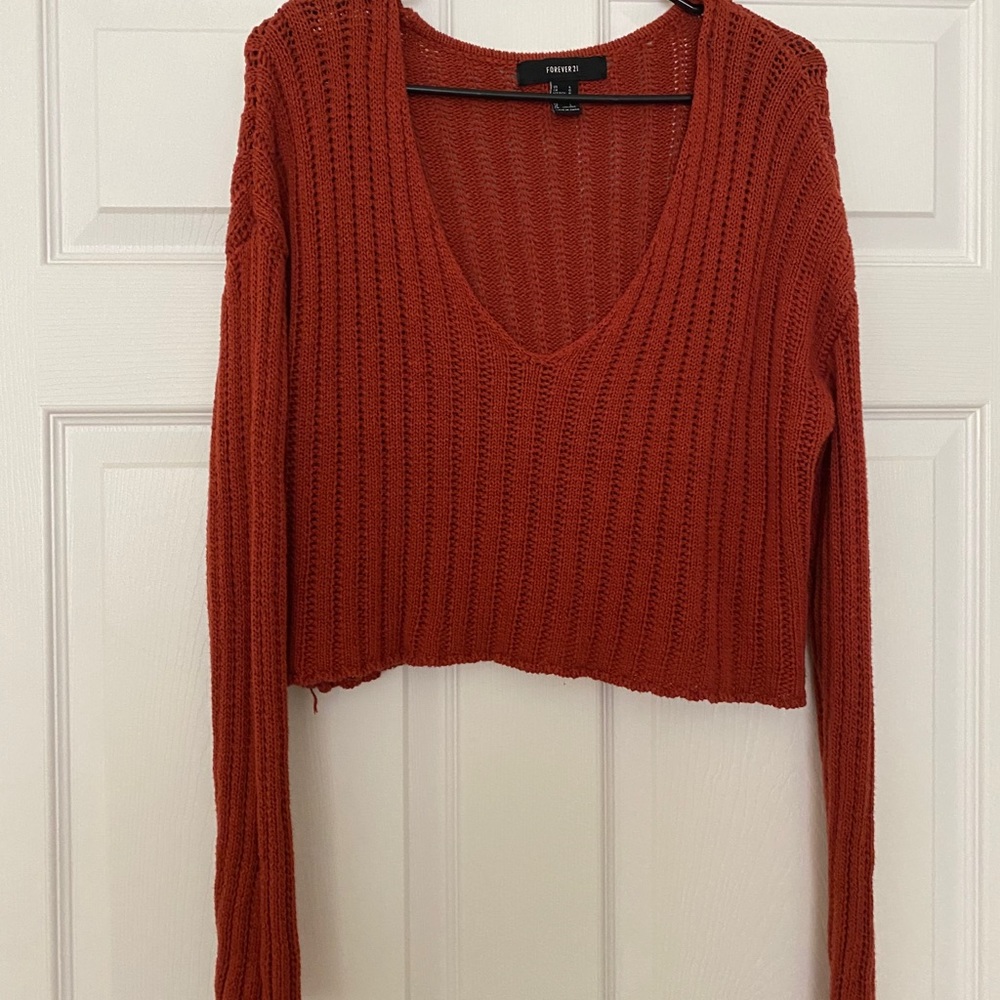 Forever 21 cropped sweatshirt